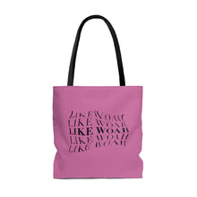 Load image into Gallery viewer, LIKE WOAH Tote Bag (Pink)