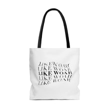 Load image into Gallery viewer, WOAH Tote Bag (white)