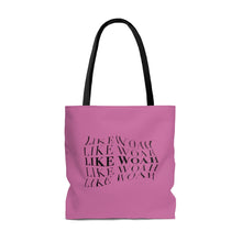 Load image into Gallery viewer, LIKE WOAH Tote Bag (Pink)
