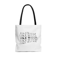 Load image into Gallery viewer, WOAH Tote Bag (white)
