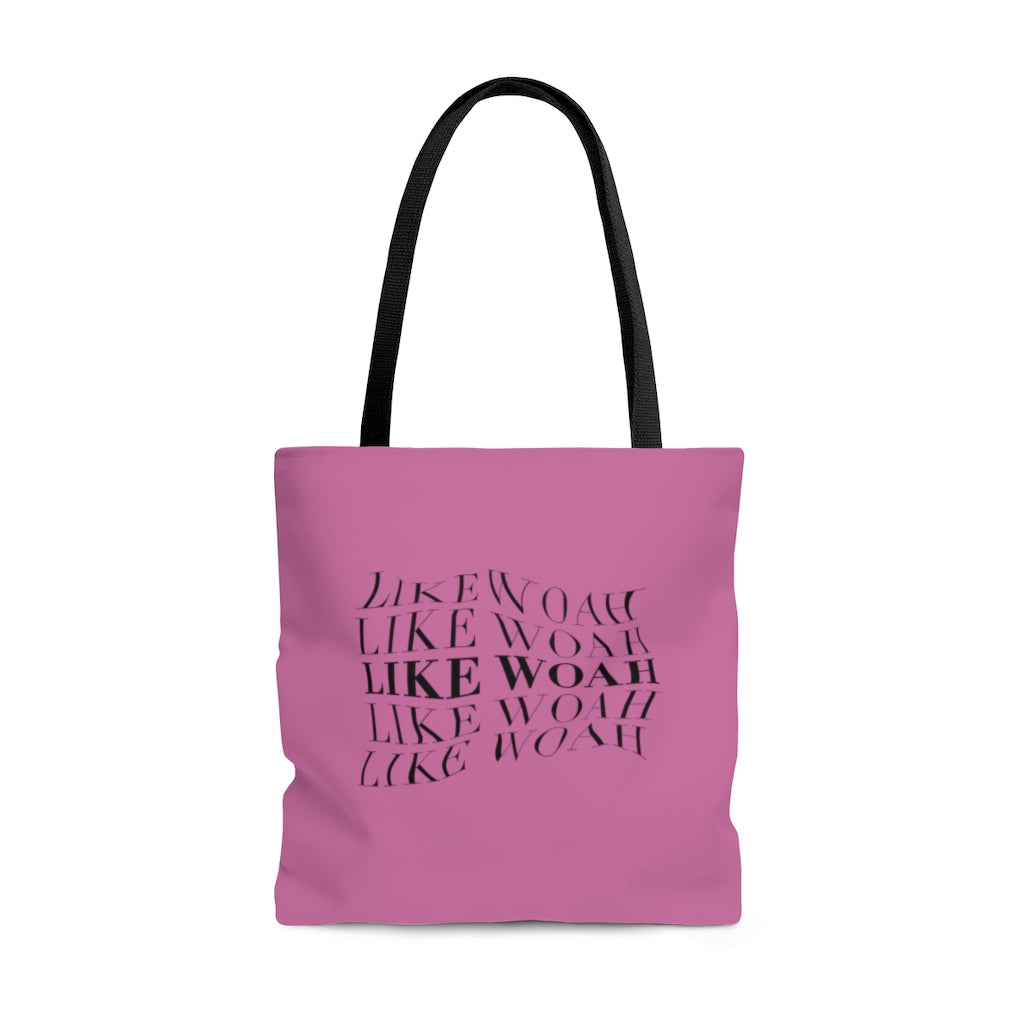 LIKE WOAH Tote Bag (Pink)